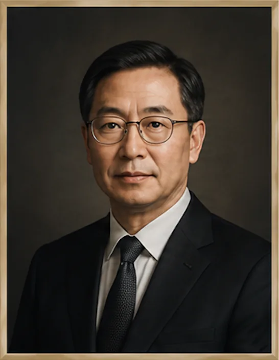 Portrait of Professor Wen Jiang
